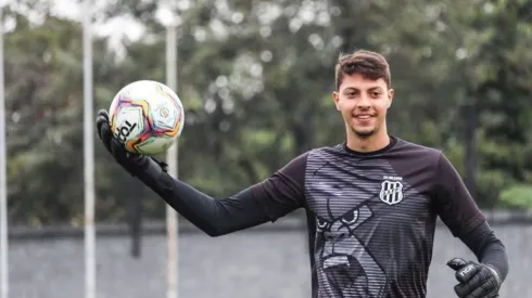 O goleiro Guilherme (Foto: Luiz Guilherme Martins/Ponte Press)
