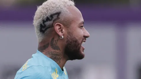 Neymar lembrou da felicidade de jogar no Santos (Foto: Ettore Chiereguini/AGIF)
