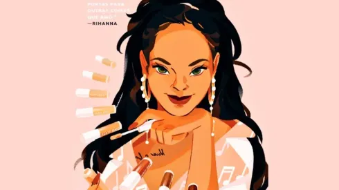 Foto: Divulgação – Rihanna é uma das 100 personagens do livro
