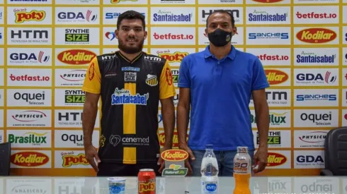 Victor Gonçalves/Grêmio Novorizontino – Bruno Silva, atacante do Novorizontino