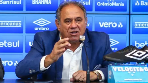 Foto: Lucas Uebel/Grêmio/Divulgação – Dênis Abrahão: vice-presidente gremista fez duras críticas à arbitragem
