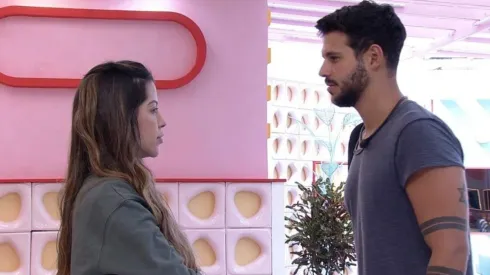 Foto: Reprodução/Rede Globo – Rodrigo contou estratégia para Laís

