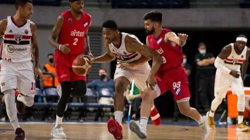 FIBA / fiba.basketball – Imagem do jogão entre São Paulo e nacional, pela BCLA
