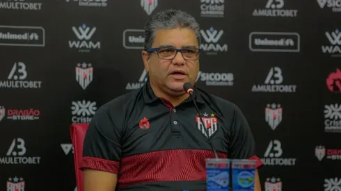 Comunicação/ACG – Marcelo Cabo, técnico do Atlético-GO
