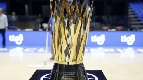 Imagem Divulgação FIBA – Troféu que será entregue ao campeão da BCLA

