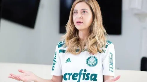 Twitter/Reprodução/ REPRODUÇÃO/INSTAGRAM/ Presidente do Palmeiras, Leia Pereira explica porque não viajou junto com a delegação para o Mundial de Clubes.
