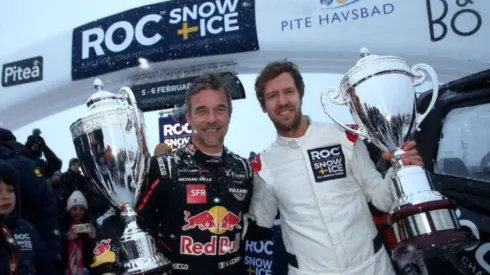 Foto: https://www.raceofchampions.com – Sebastien Loeb e Sebastian Vettel na Corrida dos Campeões 2022
