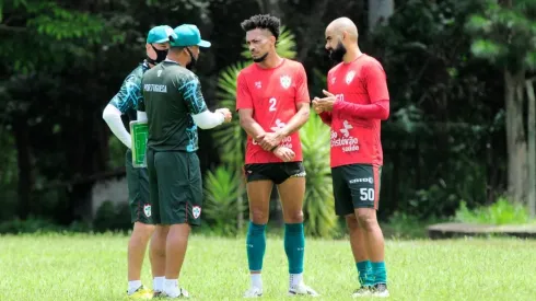 Sérgio Soares comanda a Portuguesa no Paulistão A2 (Foto: Dorival Rosa/Portuguesa)
