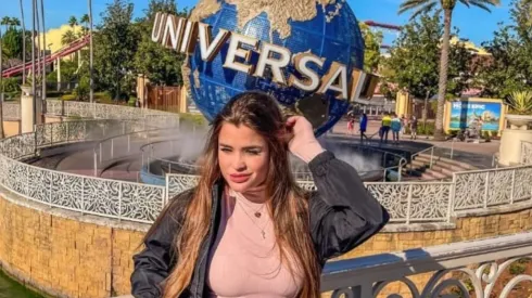 Reprodução/Instagram oficial de Julia Olympio – Julia curtindo sua viagem para a Disney
