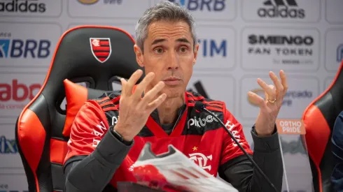 Alexandre Vidal/Flamengo – Paulo Sousa tem recebido críticas de parte da torcida

