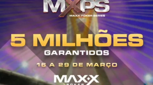 MXPS dá a largada nas grandes séries de poker em 2022 no Brasil (Foto: Reprodução site oficial Maxx Poker)
