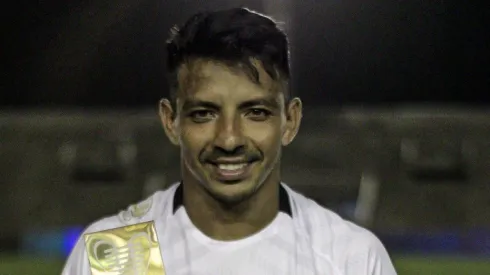 Foto: Guilherme Drovas/Botafogo-PB – Leilson foi o autor do gol de empate contra o Fortaleza
