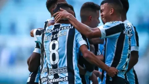 Foto: Lucas Uebel/Grêmio FBPA – Bitello e outros guris dos Aspirantes começam como titulares diante do União pelo Gauchão
