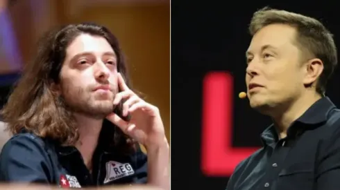 Igor Kurganov e Elon Musk (Foto: SuperPoker)
