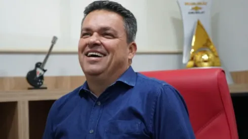 Adson Batista, presidente do Atlético-GO (Foto: Paulo Marcos / Atlético-GO)