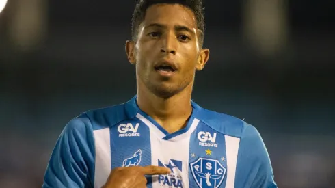 Foto: (Fernando Torres/AGIF) – Marlon foi o grande destaque do Paysandu nesta quarta (16)
