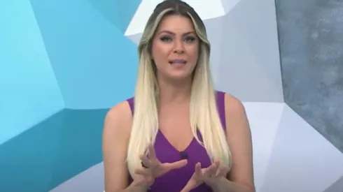 Foto: Reprodução / TV Bandeirantes - Renata abriu o jogo sobre a situação do Santos