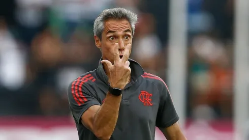Foto: (Wagner Meier/Getty Images) – Paulo Sousa, técnico do Flamengo, recebeu críticas de Renato Maurício Prado após a decisão da Supercopa do Brasil
