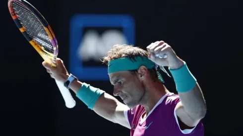 Foto: Getty Images – Rafael Nadal comemora vitória sobre Yannick Hanfmann.
