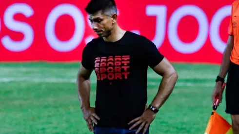 Foto: Rafael Vieira/AGIF – Florentín: vive momento ruim no comando do Sport
