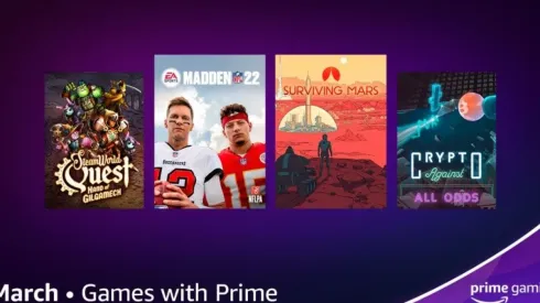 Madden NFL 22, Surviving Mars e drops estarão disponíveis no Amazon Prime Gaming em março