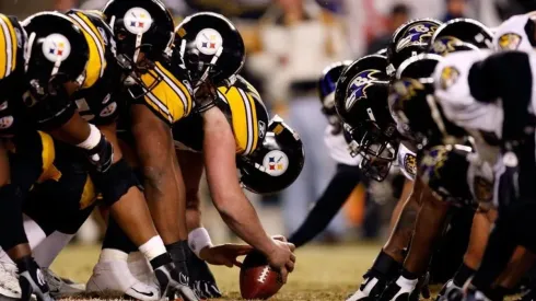 Foto: Streeter Lecka/Getty Images – Baltimore Ravens e Pittsburgh Steelers
