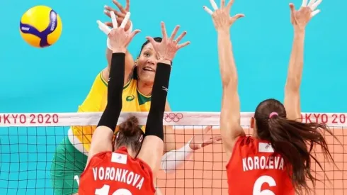 Foto Getty Images – Seleção brasileira contra a Rússia
