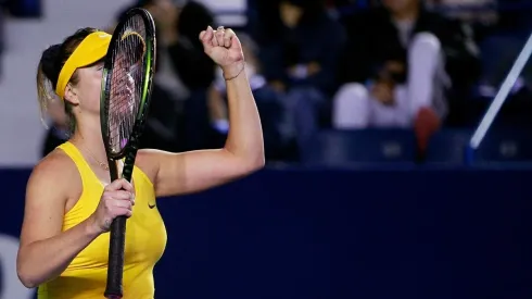 Gonzalo Gonzalez/Jam Media/Getty Images – Elina Svitolina comemora vitória
