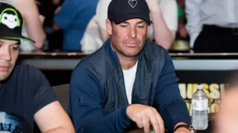 Shane Warne, craque do críquete e ex-embaixador do poker (Foto: PokerNews)

