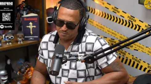 Foto: Reprodução Podpah/YouTube | Mano Brown comenta sobre futebol no Podpah #351