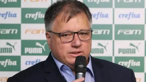 Foto: Cesar Greco/Palmeiras – Barros é informado sobre interesse por campeão da Copinha
