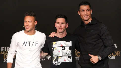 Neymar, Messi e Cristiano Ronaldo estão fora das quartas da Liga dos Campeões, ao mesmo tempo, pela primeira vez desde que os três atuam no futebol europeu

