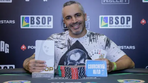 Lúcio Antunes venceu torneio no Brasileirão de poker (Foto: BSOP)
