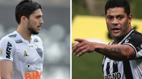 Fotos: Ettore Chiereguini e Thiago Ribeiro/AGIF - Salário de Rabello hoje no Atlético é 1/3 do que recebe Hulk hoje em dia