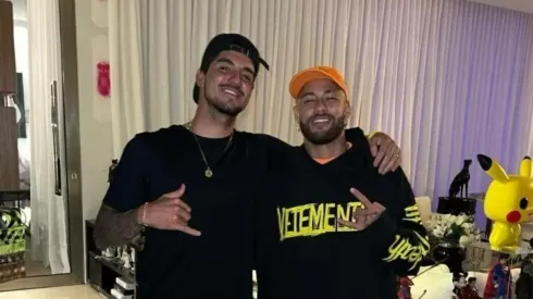 Neymar reclamou das informações sobre o fim da amizade dos dois. Foto: Reprodução/Instagram.
