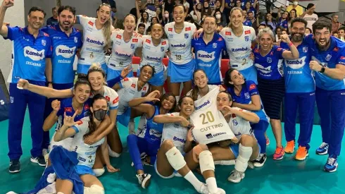 Divulgação/MTC / Minas vence Sesi-Bauru pela segunda vez e se classifica para à final da Superliga Feminina.
