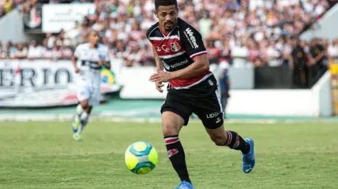 Rafael Melo/SCFC. Ariel sofreu uma lesão logo na estreia com a camisa do Tricolor
