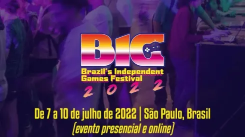BIG Festival 2022, festival de jogos independentes, acontecerá em julho