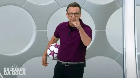 Neto no Programa Os Donos da Bola (Foto: Reprodução/Os Donos da Bola/TV Band)