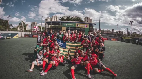 Divulgação/Resenha FC. Clube é campeão brasileiro de fut7
