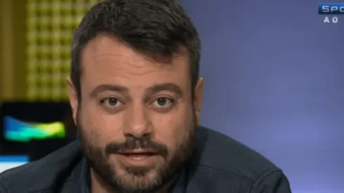 Foto: Reprodução/SporTV - Eric Faria revelou que pergunta capciosa a Paulo Sousa foi