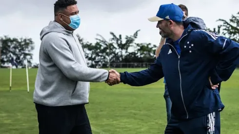 Ronaldo e Pezzolano têm sido importantes para mudar o rumo do Cruzeiro
