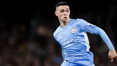 Phil Foden com a camisa do Manchester City (Foto: David S. Bustamante/Soccrates/Getty Images)
