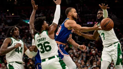 Maddie Malhotra/Getty Images – Warriors e Celtics farão as finais desta temporada
