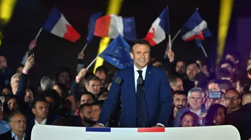 Foto: Aurelien Meunier/Getty Images | Macron deu conselhos a Mbappé para permanecer no futebol francês
