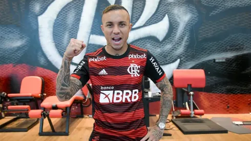Foto: Alexandre Vidal / Flamengo | Cebolinha é o reforço mais recente anunciado pelo Flamengo
