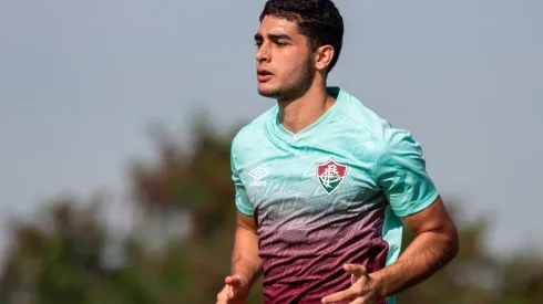 Michel Araújo ainda tem contrato com o Fluminense até 2023 — Foto: Mailson Santana / Fluminense FC
