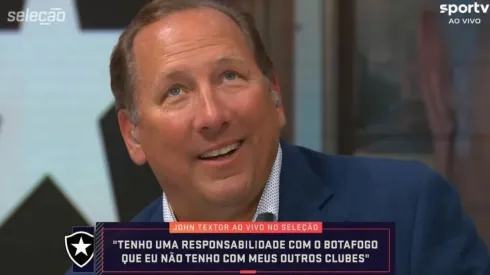 Foto: Reprodução SporTV/YouTube | Xodó de Textor tem diálogo quente 'vazado' e se posiciona