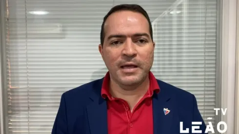 Foto: TV Leão/YouTube – Marcelo Paz dá as caras no Fortaleza
