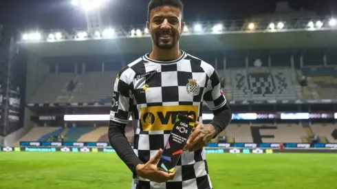 Foto: Divulgação/Boavista – Paulinho jogando no Boavista, de Portugal
